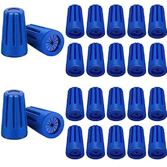 Tondiamo 40 Pcs Waterproof Wire Connectors, Landscape Splice, Blue Black