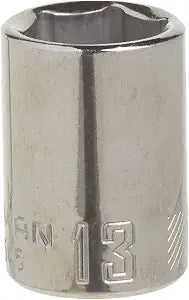 CRAFTSMAN Shallow Socket, Metric, 3/8-Inch Drive, 13mm, 6-Point (CMMT43545)