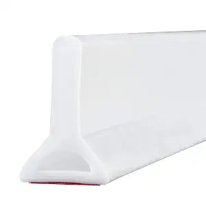 2021 Collapsible Threshold Water Dam -Bathroom Water Stopper Flood Silicone Shower Barrier Dry And Wet Separation Collapsible Shower Threshold (72 Inch)