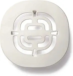 Signature Hardware 417852 Snap-in Shower Drain Strainer - Brushed Nickel