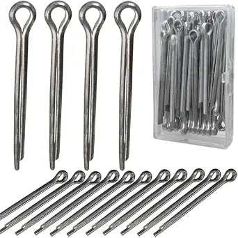 15 Pcs Stainless Steel Marine Propeller Cotter Pins, Cotter Pin Puller Compatible with Yamaha Suzuki Johnson Evinrude Replace #: 09204-03001 5030087 91401-40025-00