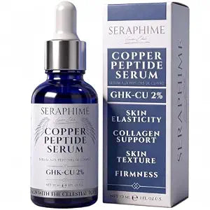 Copper peptides Serum for Face,2% GHK-CU Copper Peptide with 4% EGF,1 floz