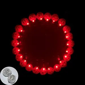 Neo LOONS 100pcs/lot 100 X Red Round Led Ball Lamp Balloon Light long standby time for Paper Lantern Balloon Light Party Wedding Decoration