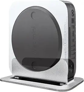 IFCASE Desktop Vertical Stand for Mac mini 2010-2023 M1 M2 Pro, Silver