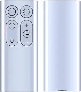 PZL Replacement Remote Control for Dyson Fan AM11 TP01 TP00 - Silver, No Battery, Without Magnetic Function
