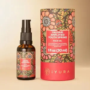 iYURA Yauvari Face, Neck & Jawline Oil for Dry to Very Dry Mature Skin