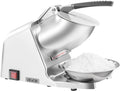 VEVOR Ice Crusher Machine, 143lbs Per Hour Electric 2 Blades Snow Cone Maker, Stainless Steel Shaved Ice Machine with Bowl and Cover, 300W 2000RPM Ice-Shaver for Home and Commercial Use, Silver