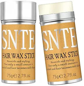 Samnyte Hair Wax Stick, 2PCS Wax Stick for Hair Slick Stick, Hair Wax for Flyaways Hair Gel Stick Non-greasy Styling Cream for Fly Away & Frizz Hair