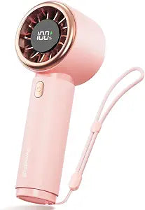 SWEETFULL Portable Handheld Fan, Mini Rechargeable Personal Hand Fan