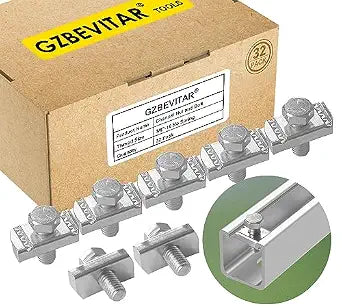Strut Channel Nut and Bolt - 3/8" x 15/16" for 1-5/8" Strut Channel