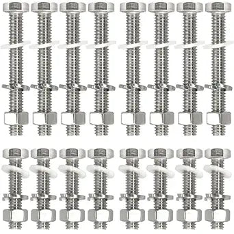 16 PCS 304 Stainless Steel Post Attachment Kit