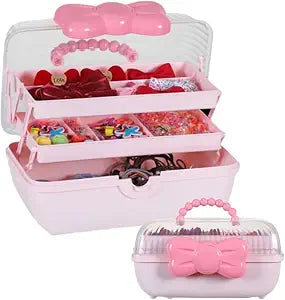 Hair Accessories Organizer for Girls Headbands, Clips, Ties