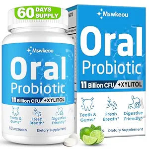 Oral Probiotics for Bad Breath Treatment for Adults 11 Billion CFU