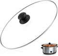 Oval Slow Cooker Lid Large 8 QT Fits for Crock Pot Glass Lids SCV800