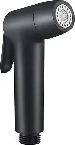 Handheld Bidet Sprayer for Toilet Portable Pet Shower Toilet Water Sprayer Bidet Attachment Bathroom Spray for Personal Hygiene (Bidet Sprayer H1 Black)