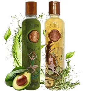 RITUAL BOTANICO KIT2 - Shampoo de Romero + Acondicionador Intensivo PLEX con Banano y Aguacate 100% Colombiano
