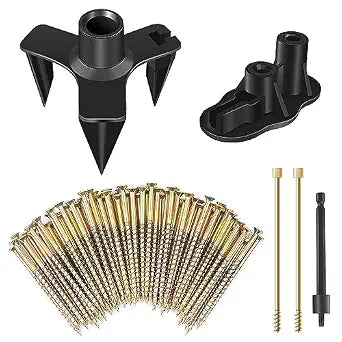Squeaky Floor Repair Kit, Contains 5 Tools and 50 Screws