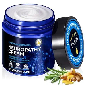 Nerve Relief Cream & Natural Ingredients ��� Soothing Foot & Hand Cream for Nerve Discomfort, Tingling & Burning Sensations ��� Fast-Absorbing Moisturizing for Men & Women ��� 4oz (120g)