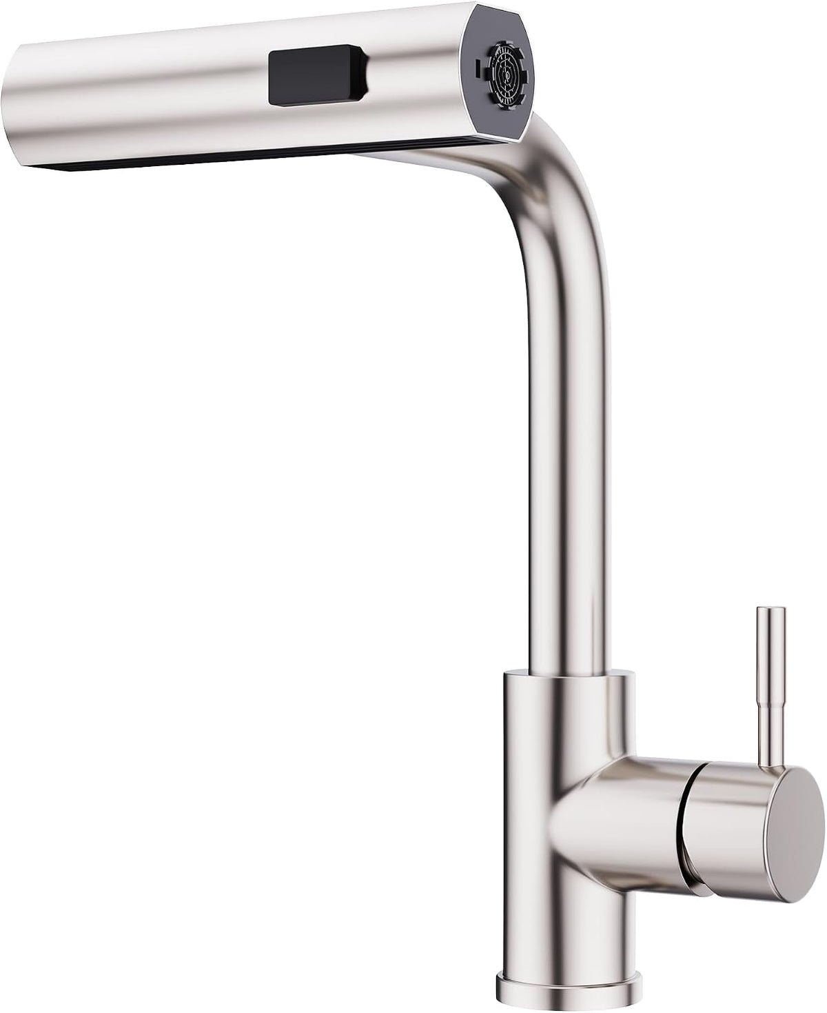 GIMILI Kitchen Faucet with Pull Down Sprayer Waterfall Design