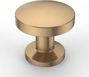 Asidrama 10 Pack Champagne Bronze Kitchen Cabinet Knobs Dresser Knob Drawer Knobs Cabinet Hardware Zinc Knob for Dresser Drawers