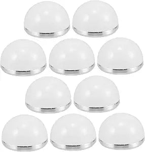 Led Light Shades Replacement Globes for Vanity Mirror Lights Soft Lighting Fixture Covers for Bedroom Bathroom Easy Installation Set of 10