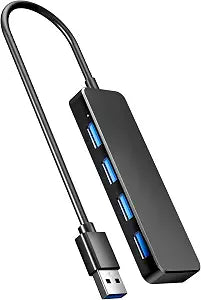PANPEO 4-Port USB 3.0 Hub 5Gbps for Laptop PC Xbox