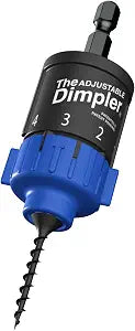 Adjustable DIMPLER  - Drywall Bit & Screw Driving Attachment, Converts Drill and Impact drill into a Drywall and Deck Screw Gun, Magnetic Screw Holder for Fast and Precise screw Installation