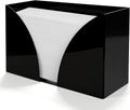 Black Paper Towel Dispenser Countertop,Acrylic Napkin Holder