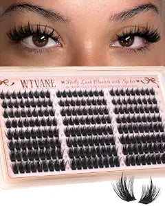 Spiky Lash Clusters Wispy Eyelash Clusters with Spikes Fluffy Lashes