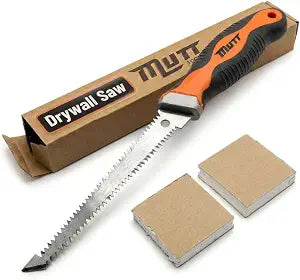 Mutt Tools 6 Inch Drywall Saw Jab Saw Keyhole Blade for Sheetrock