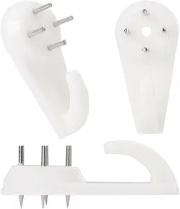 30pcs Concrete Wall Hooks, No Damage or Drilling Picture Hooks