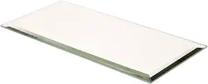 Plymor 3 x 6 inch Rectangle, 3mm Thick, Beveled Glass Mirror