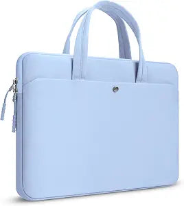 15.6 Inch Laptop Case Carrying Bag Sleeve Cover, Waterproof Soft Small Briefcase for 15 15.6 16 inch Acer Asus Dell HP Thinkpad Chromebook Computer Notebook, Blue
