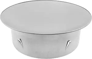 Lovelysp 1PCS Silver 4-Inch Chimney Cover