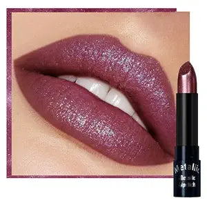 Kaely Glitter Metallic Lipstick Makeup, Shimmer Metallic Lipsticks for Women, High Pigmented Lip Gloss Long Lasting Waterproof Smudge Proof, Vegan & Cruelty-Free, 13