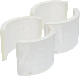 PUREBURG Replacement Filter Set Compatible with Crane EE-7002AIR Air Purfier HS-1941, Pack of 2 (2 Filters per pack) H13 True HEPA