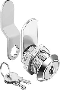Truck Tool Lock with Keys, 5/8 inch Toolbox Lock Replacement for Trailer, RV Boxes, Mailboxes