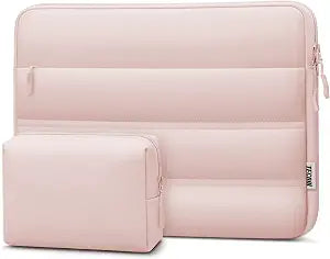 TECOOL Puffy Laptop Sleeve 13 Inch for MacBook Neo 13 MacBook Air/Pro 13 14