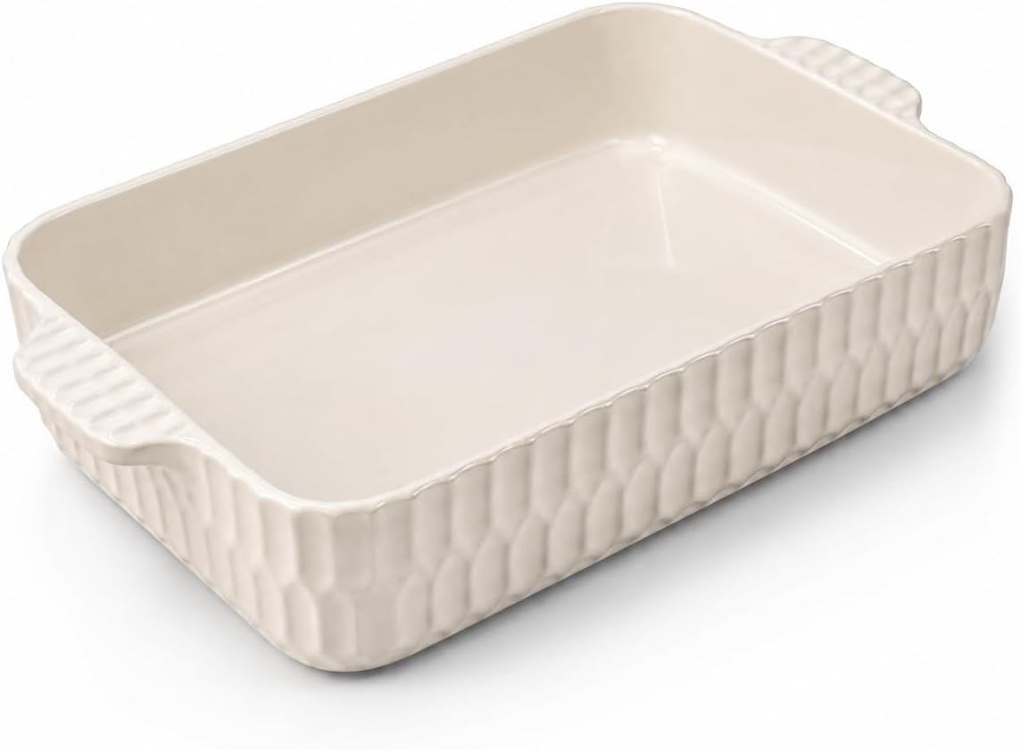 4.7QT Casserole Dishes for Oven, 9x13 in Ceramic Baking Dish