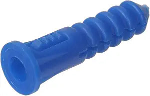 Hillman Wall Anchors, #8 x 1-1/4in, 100 Pack, Blue Plastic