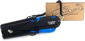 EasyCut 1000 Safe Retractable Box Cutting Utility Knife, Blue, 09780