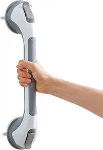 TAILI Grab Bars for Shower,Shower Handles for Elderly Suction,16.8",Grey