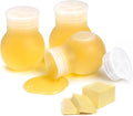 Palksky Butter Warmer, 3-Pack Silicone Butter Melting Pot