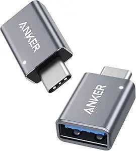 Anker USB C Adapter (2 Pack), USB C to USB Adapter High-Speed Data Transfer