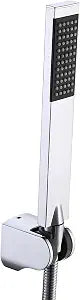 KES Brass Shower Head HandHeld Shower Wand, 1.5-Meter Long Hose Square