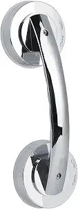 Vacuum Suction Cup Grab Bars for Bathroom Shower Glass Door Handle with Anti Slip Hand Grip ABS PC Suction Handrail for Kitchen Living Room Window Safety Bar