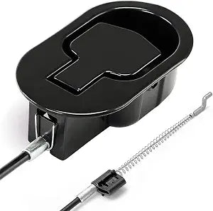 ttmagic Metal Recliner Handle Replacement Parts with Cable, Universal Recliner Sofa Chair Couch Release Lever Pull Handle, Fits Ashley and Major Recliner Brands, Exposed Cable Length 4.9