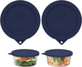 SOPHICO 4 Cup Silicone Lids Replacement for Pyrex & Anchor Hocking 7201-PC