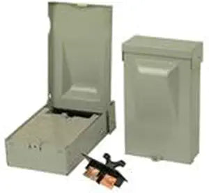 Eaton DPF222R 1-Phase Fusible Pull-Out AC Disconnect Switch 120/240 Volt AC 60 Amp NEMA 3R