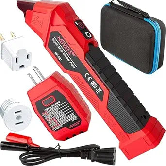 NOYAFA Circuit Breaker Finder with 3 Accessories &GFCI Outlet Tester